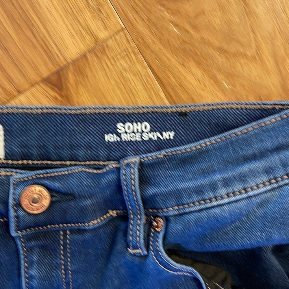 Nicole Miller Soho High Rise Skinny Blue Jeans. Size 14. D4/A1937 - Picture 5 of 6